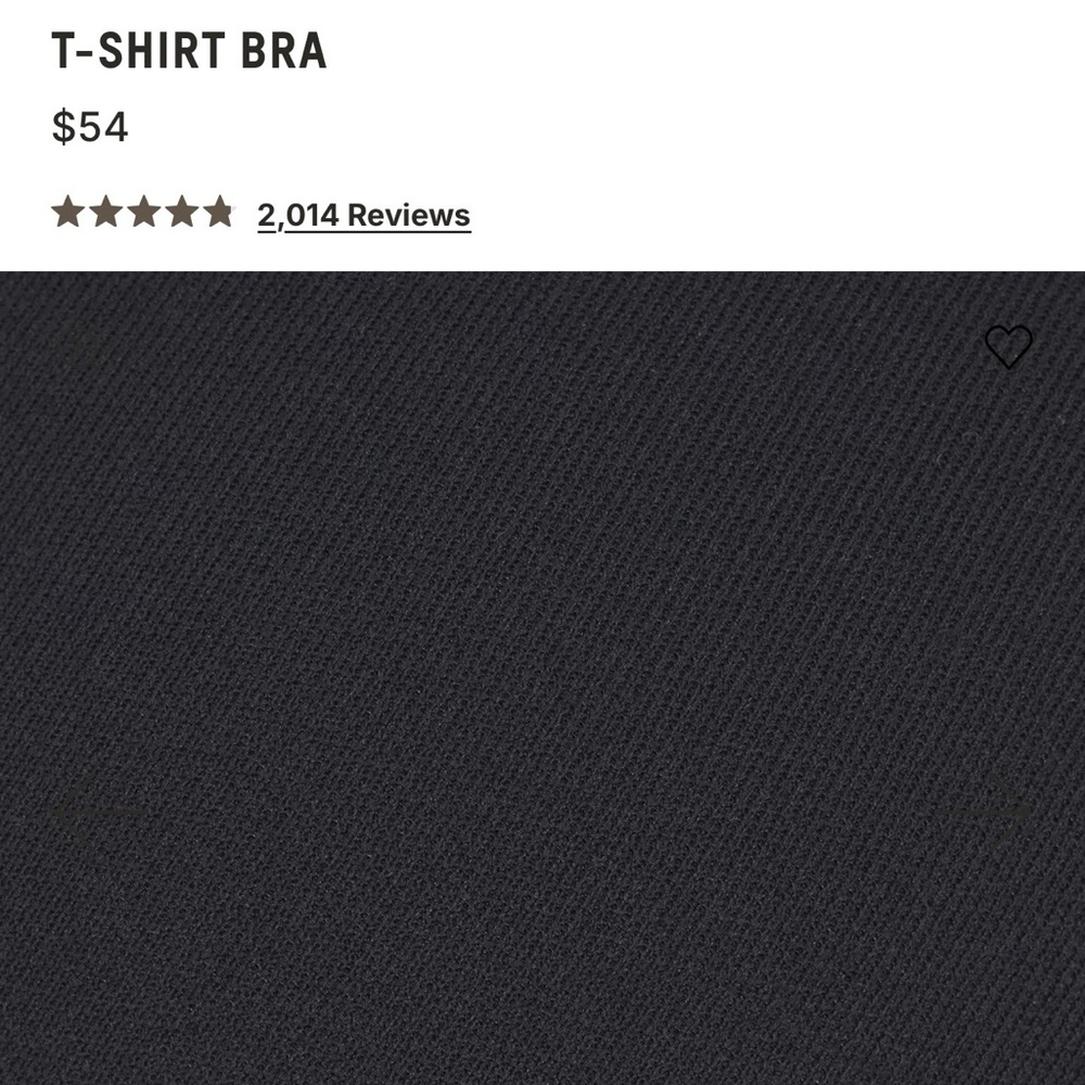 SKIMS Fits Everybody T-Shirt Bra in Onyx - Picture 2 of 6
